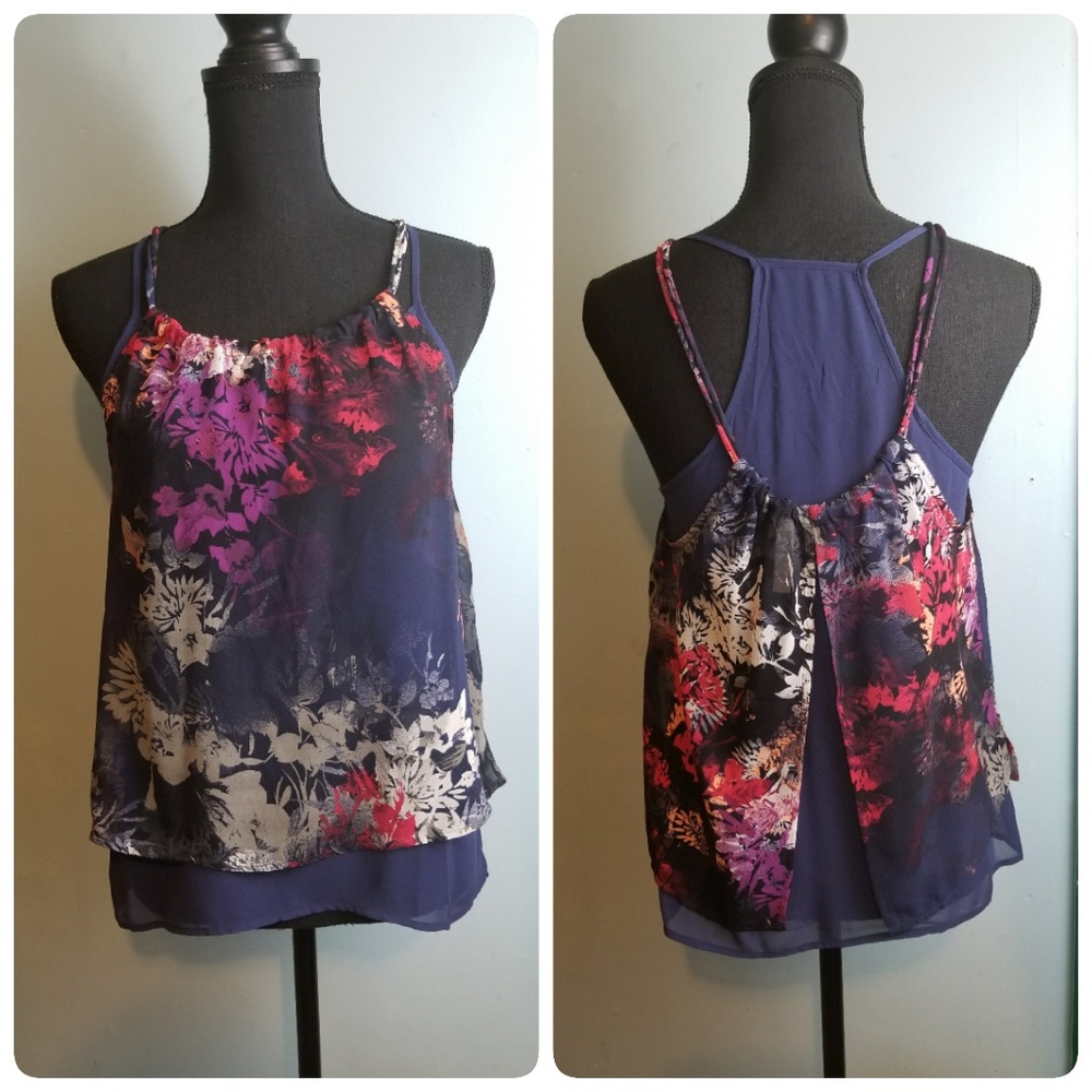 Floral Strappy Tank